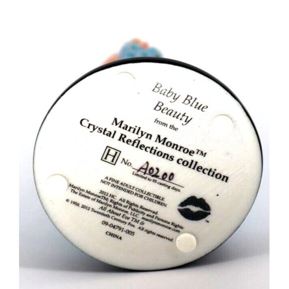 Marilyn Monroe Figurine Hamilton Collection with Certificate of Authenticity - Picture 4 of 8